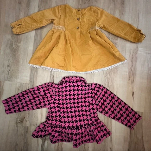 18 Piece Lot of 2T Toddler Girl Clothes Outfits Jeans Coat Hilfiger Zara